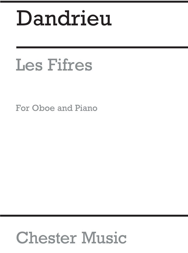 Les Fifres Oboe/Piano